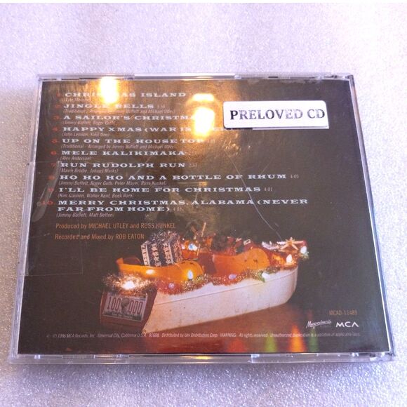 Jimmy Buffett Christmas Island CD 1996 MCA Records Holiday Album PLAYS GREAT - Picture 5 of 5